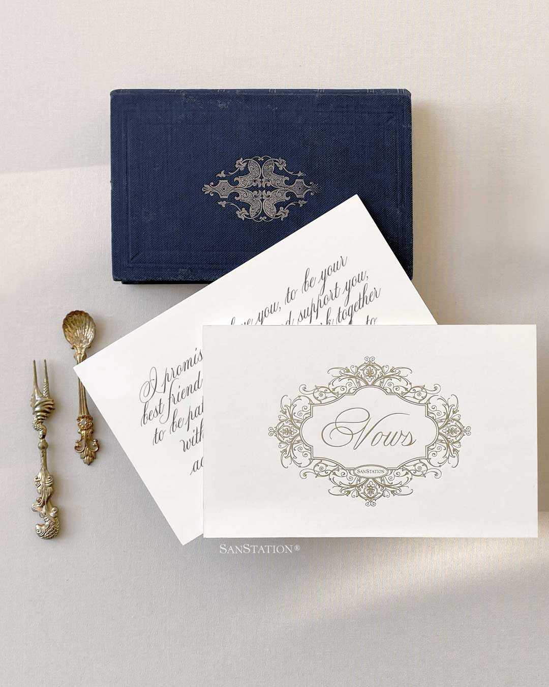 Royal Crest | Vows Cards