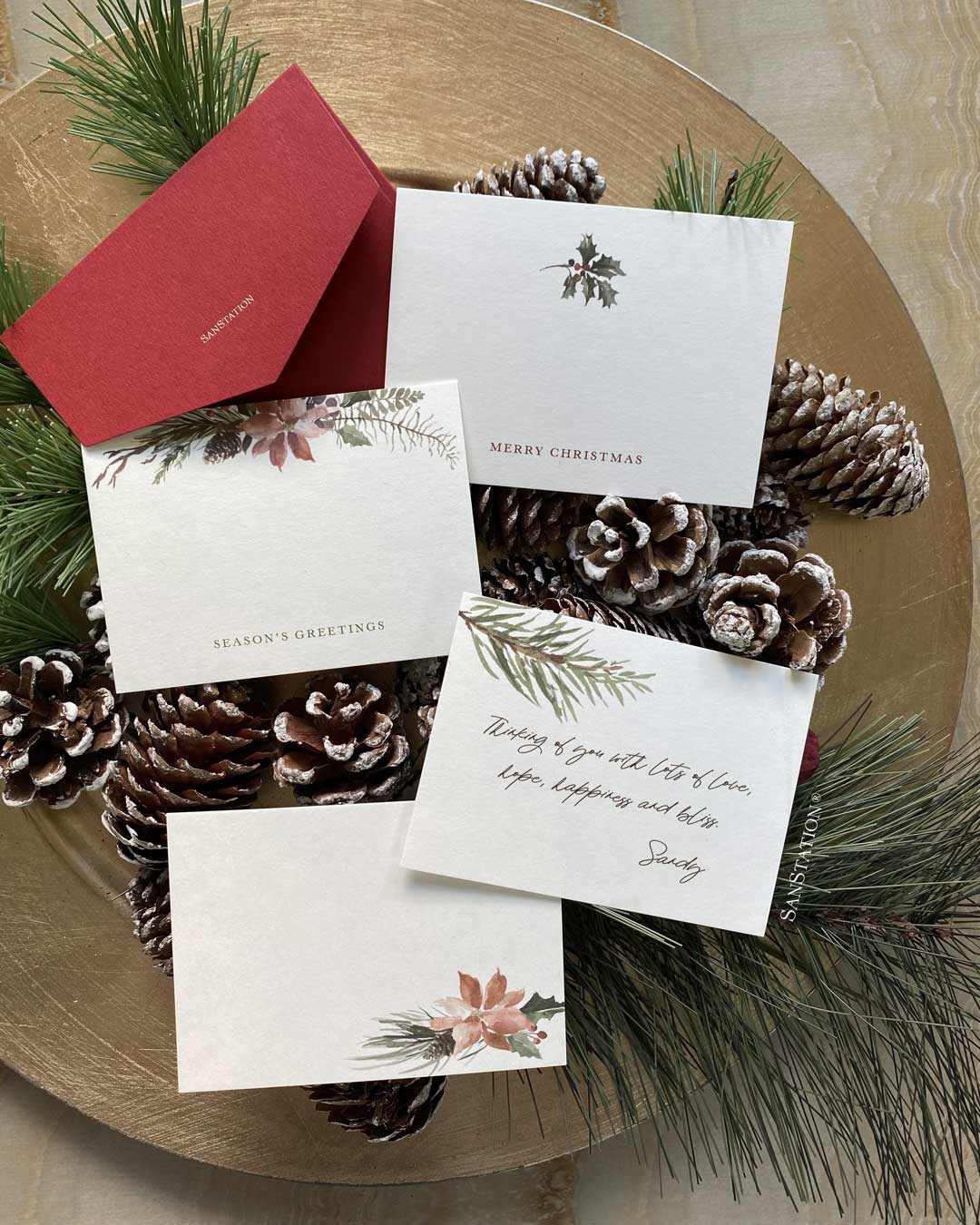 X'mas Floral | Mini Cards